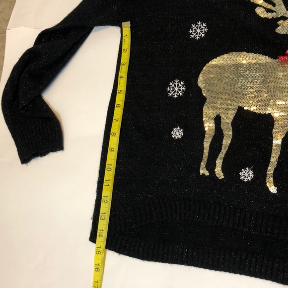 Black Christmas Sweater Size unknown - Picture 8 of 8